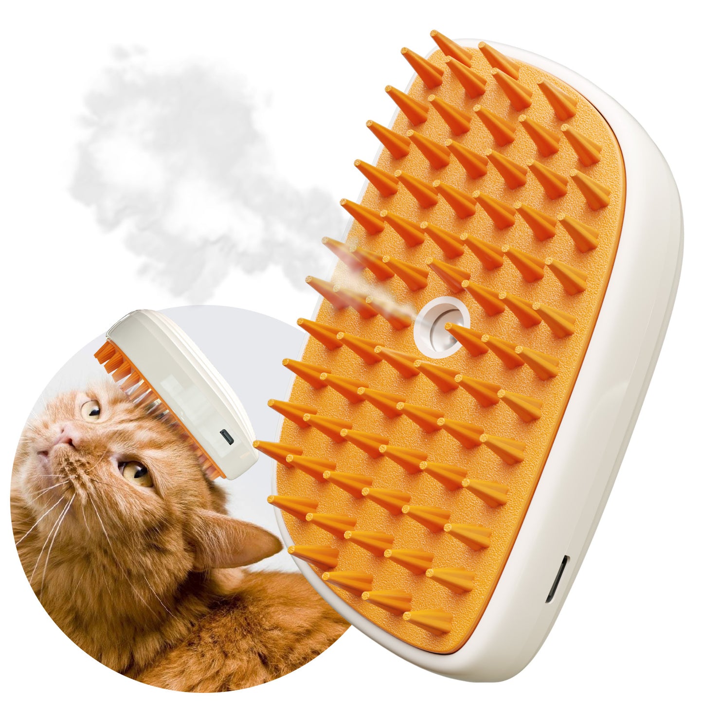 4-in-1 Cat Grooming Brush – Hair Remover, Massager & Bath Tool (Copy)